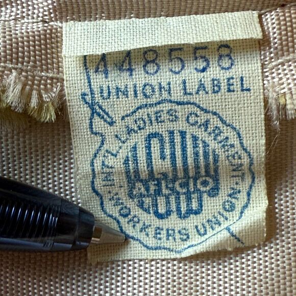 Vintage 1960s Brocade Union Made Formal Prom Party Cocktail Dress Maxi Size XS/S - Picture 8 of 8